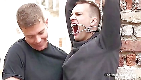 Sexy brunette hair with a huge cock