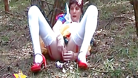 Hot chick fucks like a slut