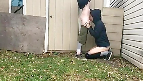 Hot blonde slutty sucks and fucks