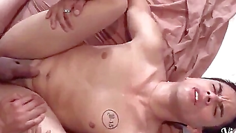 Make up fucking and cum in the forest