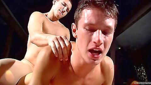 Sexy young brunette hair shows her boyfriend