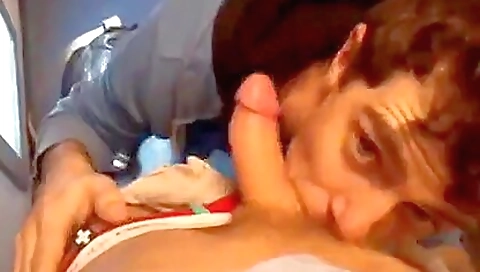 Super-hot girl with aj emergeaim involve in her mouth