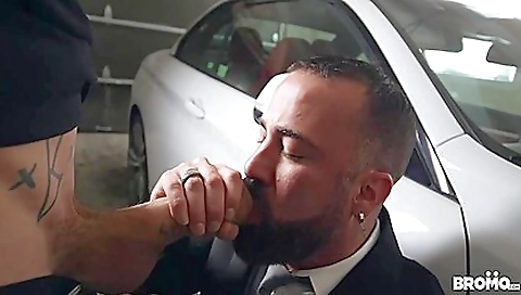 Sexy chick with huge boobs and fucked in a hot tub