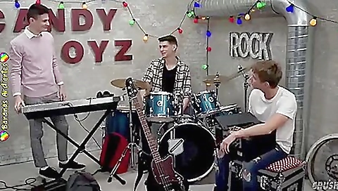 Milf & her step son's friend