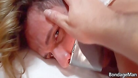 Im stacio's first time and taking facial