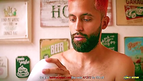 Black guy gets ass licked by black cock